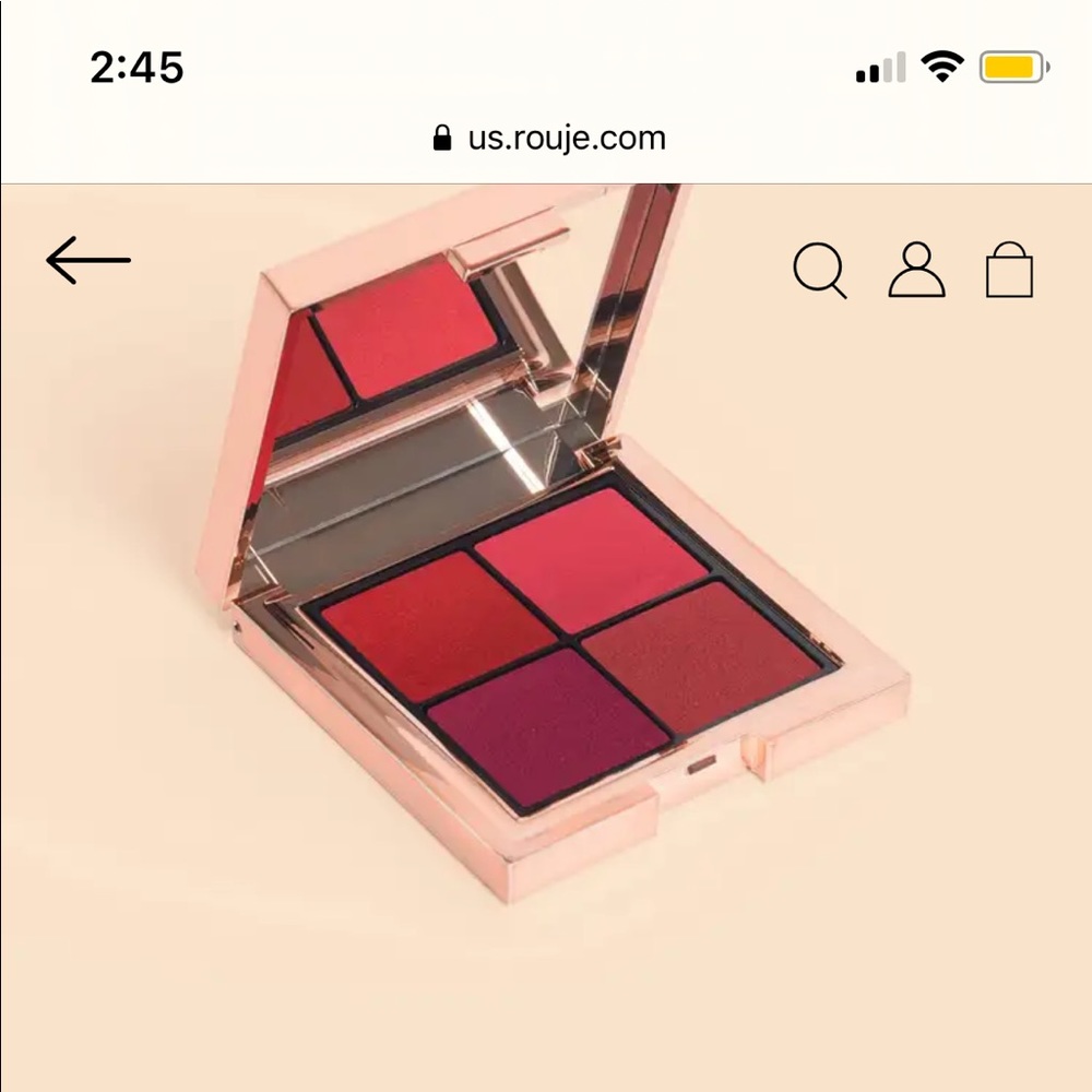 Rouje Paris Lip Palette les 4 Rouje Power